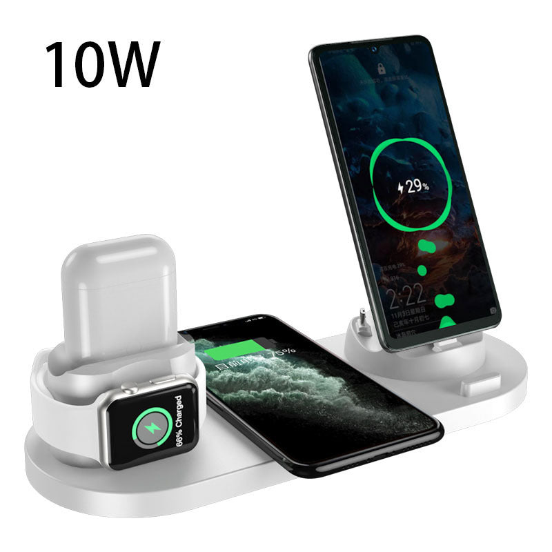 6-In-1 Wireless Charging Dock Station