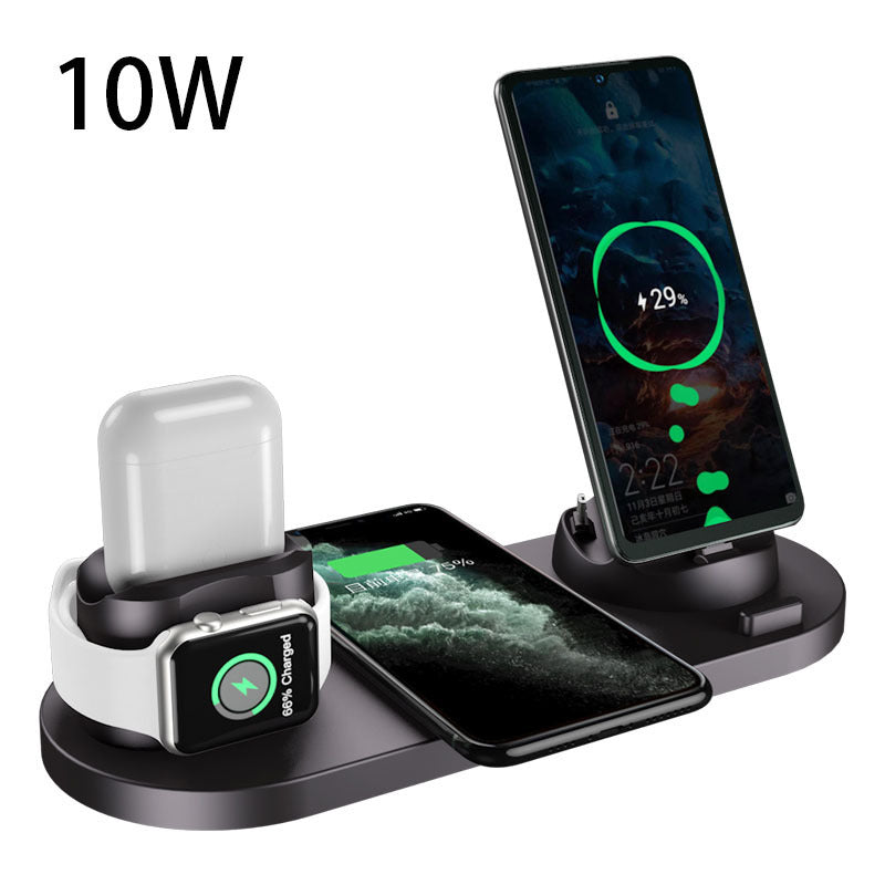 6-In-1 Wireless Charging Dock Station