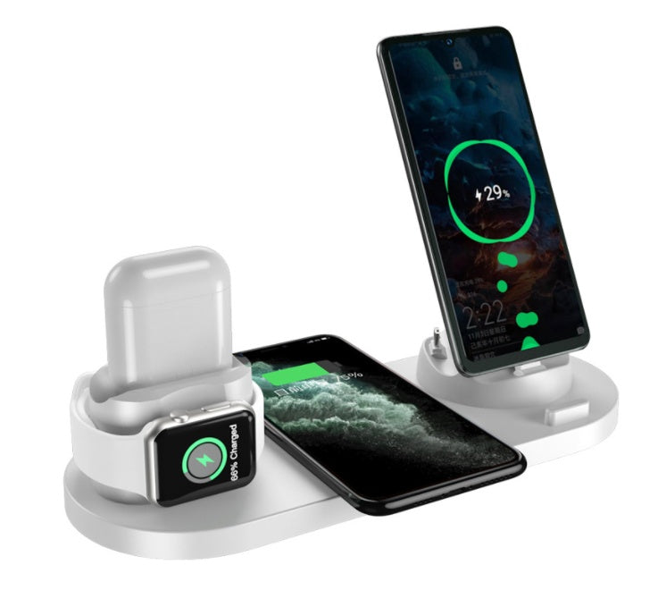 6-In-1 Wireless Charging Dock Station